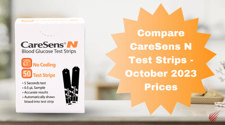 Compare CareSens N Test Strips - October 2023 Prices
