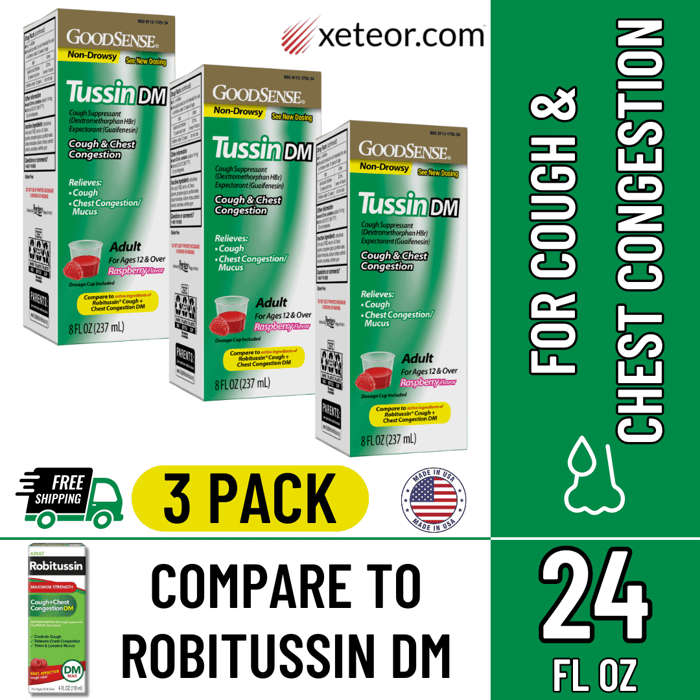 Robitussin Generic Alternatives - Robitussin DM Generic