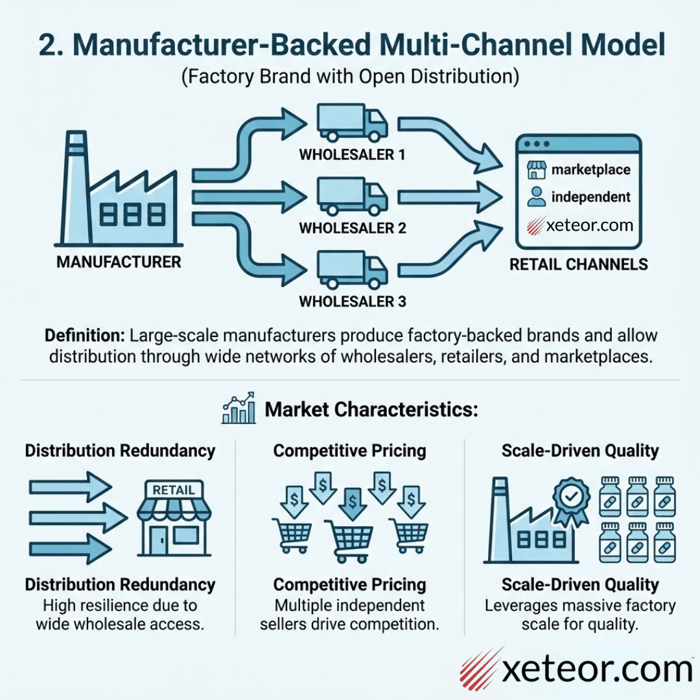  OTC Generic Distribution Models - Manufacturer-Backed Multi-Channel Model