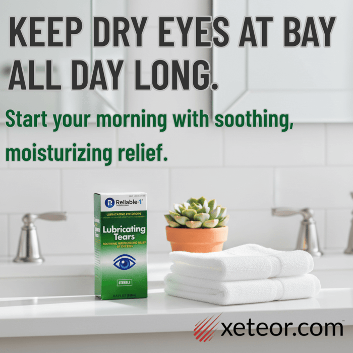 Refresh Tears Generic Alternatives - Reliable 1 Lubricating Tears