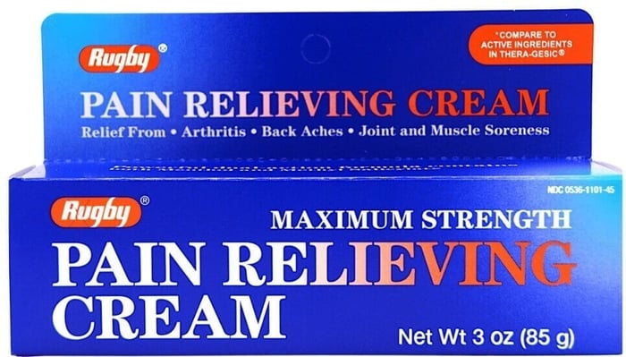 Rugby Muscle Rub Cream vs Rugby Maximum Strength Pain Relieving Cream