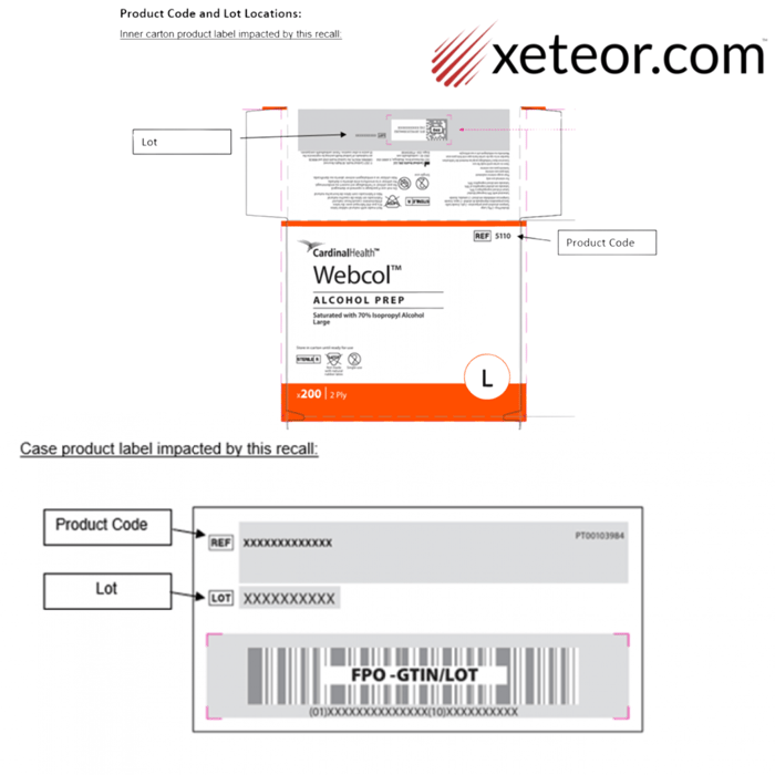 FDA Alcohol Prep Pad Recall - Webcol