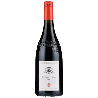 Abbaye de Valmagne Cardinal de Bonzi 2020 wine bottle