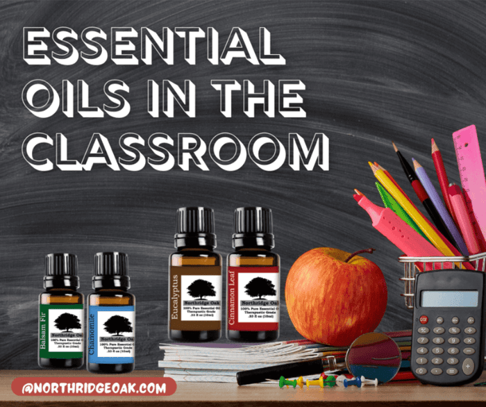 Essential Oils in the School Classroom and the Benefits