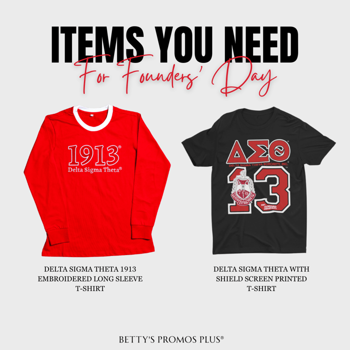 Delta Sigma Theta Founders' Day Gear
