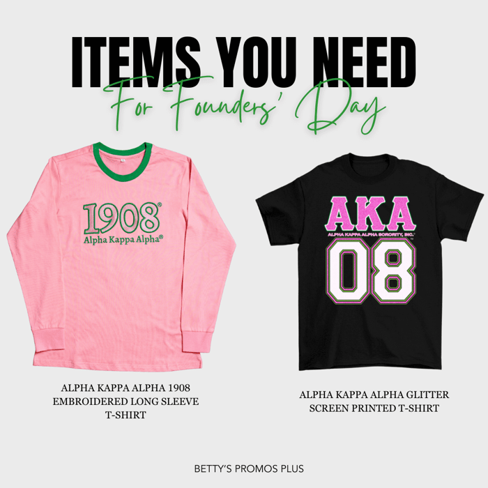 Alpha Kappa Alpha Founders Day Apparel