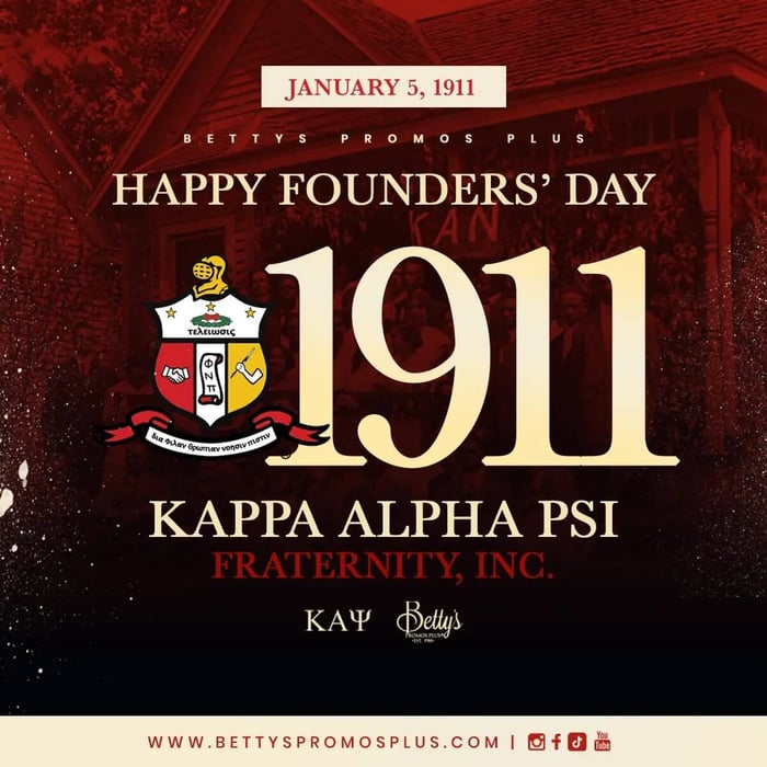 Celebrate Kappa Alpha Psi Founders' Day with Officially Licensed Paraphernalia