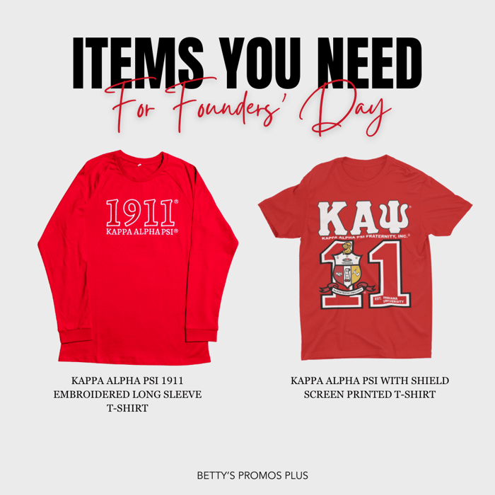 Kappa Alpha Psi Apparel You Need for Founders' Day Celebrations
