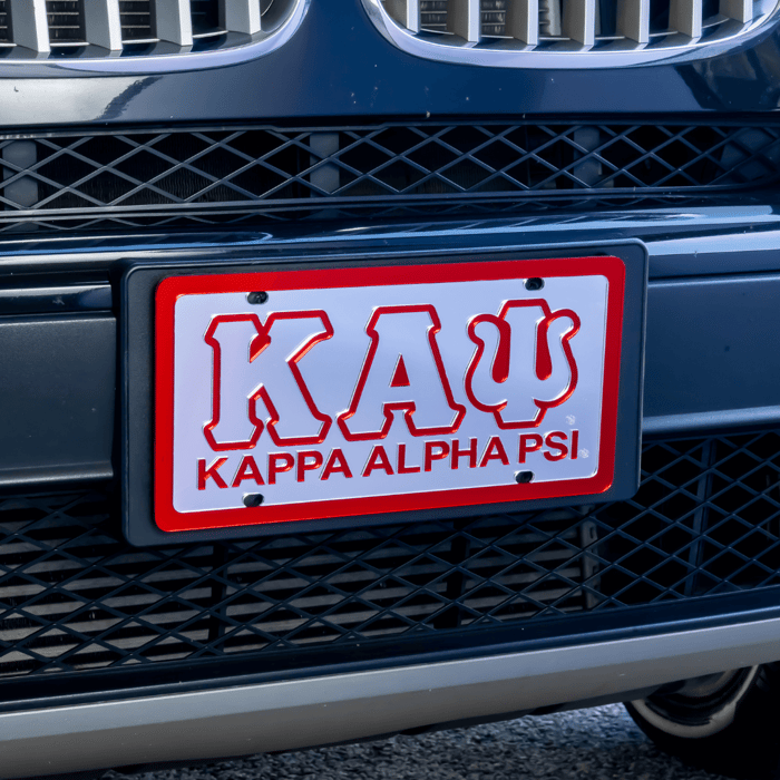 Shop Kappa Alpha Psi License Plates