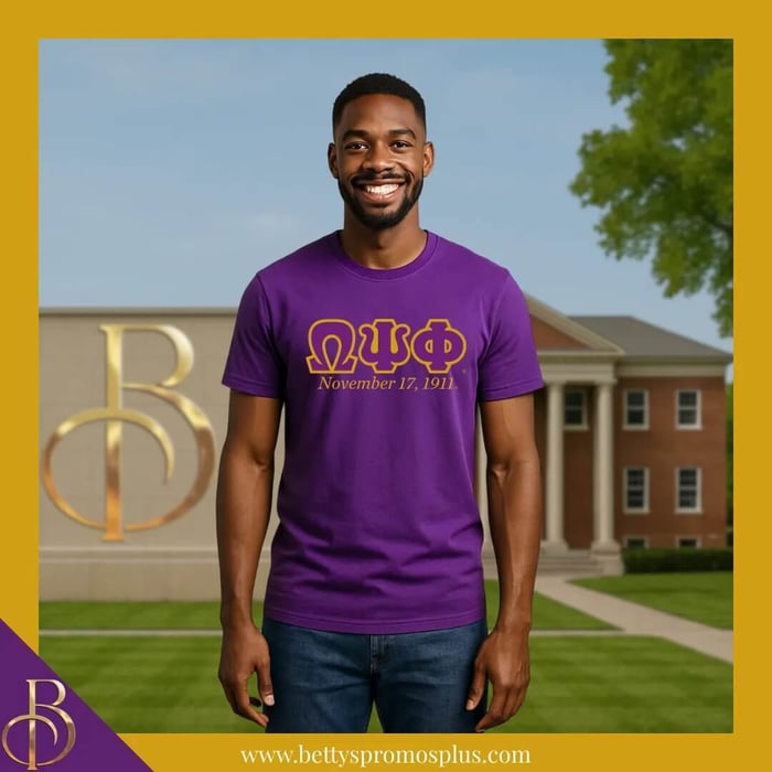 Omega Psi Phi Founding Date T-Shirt 