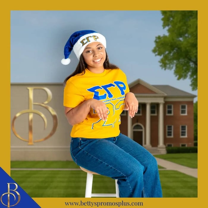 Sigma Gamma Rho Santa Hat