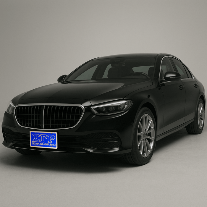 Sigma Gamma Rho License Plate