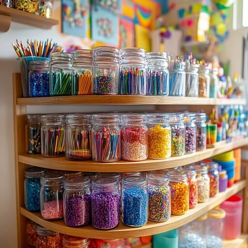 glass jar craft