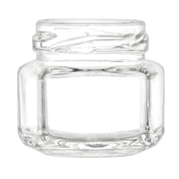 Where to buy mini honey jars - 1.5 oz Oval Hexagon Glass Jar with LidH