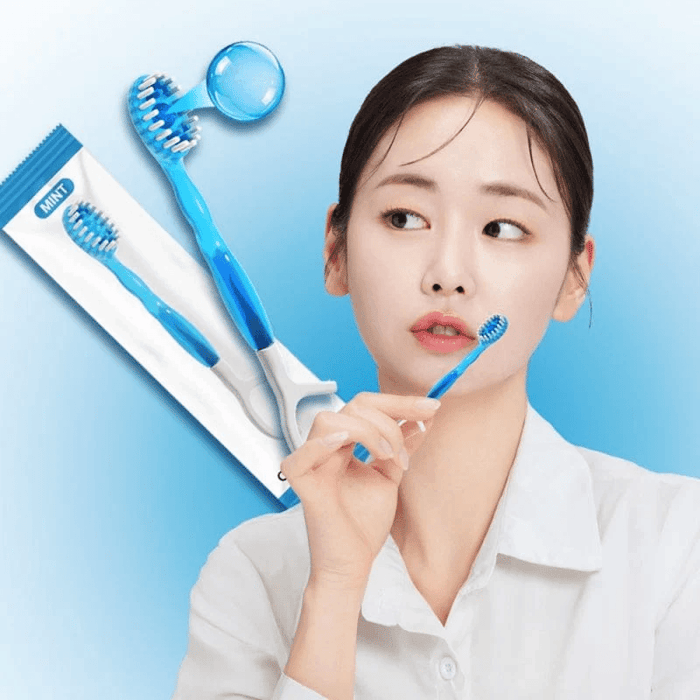 2026口腔保健推薦 日常護理清單:Quick Clean 韓國5合1清新膠囊迷你潔牙刷