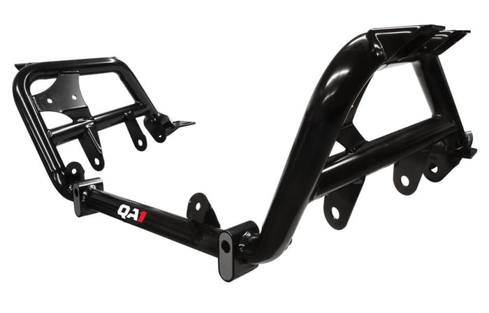 QA1 tubular k-member for Ford Mustang.