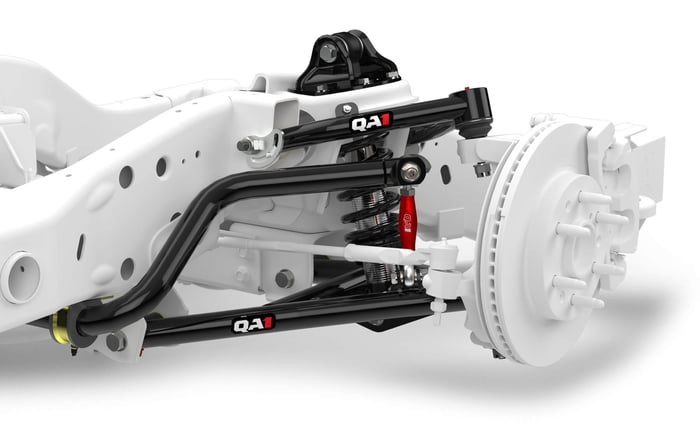 GMC Sierra coil-over suspension upgrade