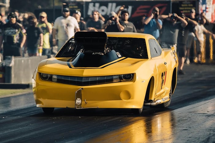 The Bumblebee Camaro sporting QA1 MOD Series shocks.