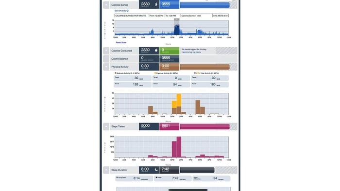 Using Sensory Design with Tracking Technologies to Promote Health