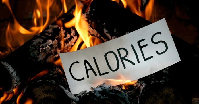 does sauna burn calories shown by a pic of a a paper with calories written on it burning in fire