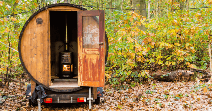 outdoor sauna kits