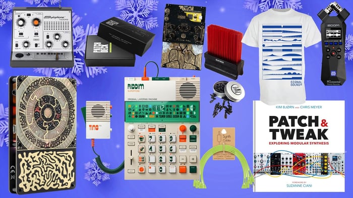 Gift guide product montage