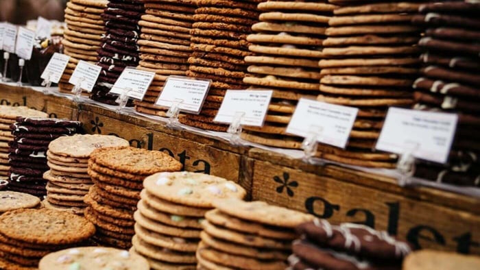 variety of biscuits