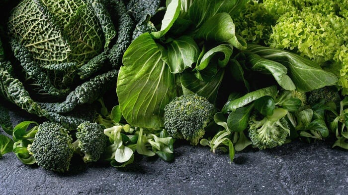 Variety of Leafy Greens