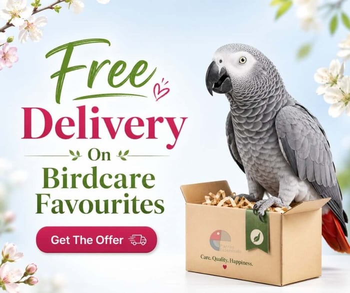 May Bank Holiday Free Delivery on Bird Supplies