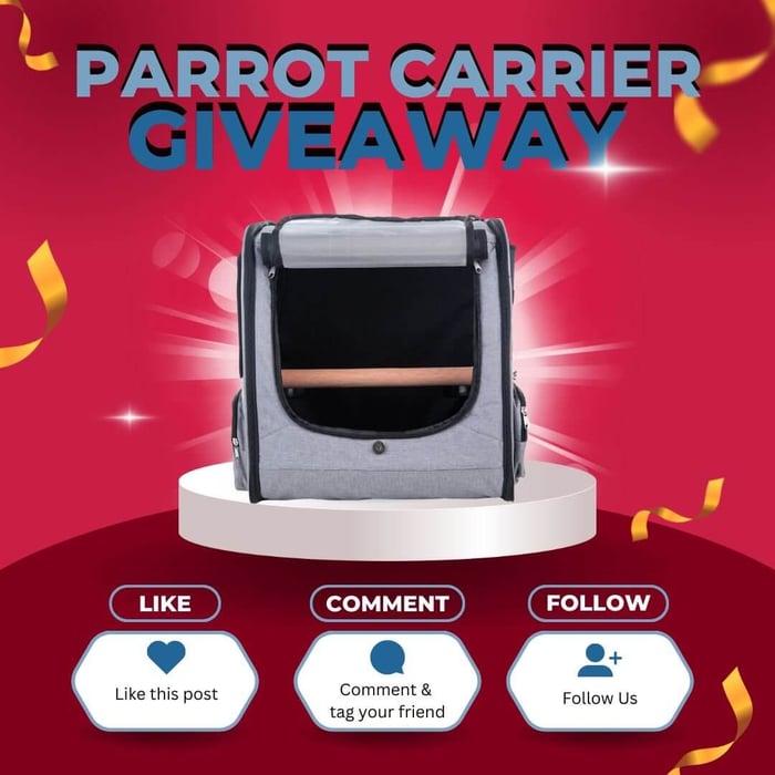 Parrot Carrier Giveaway