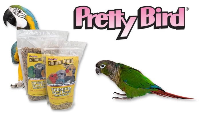 Pretty Bird Gold Pellets