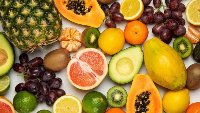 Variety of Fruits