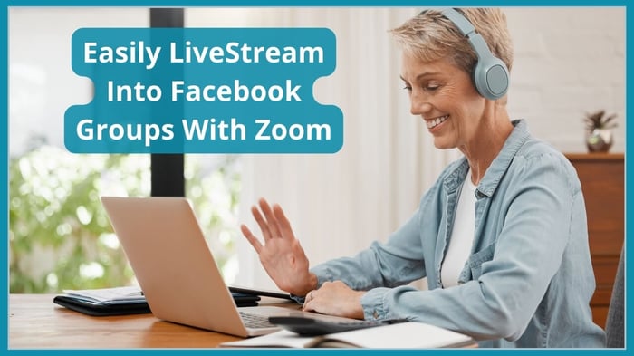 Facebook Group Live Streaming With Zoom [Step By Step]