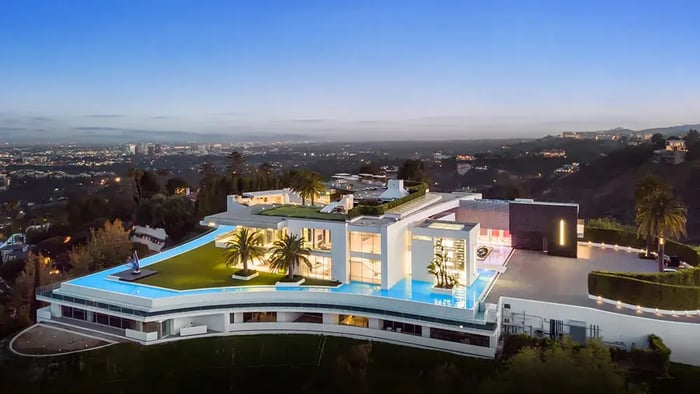 mega mansion and one of the most expensive homes in the US