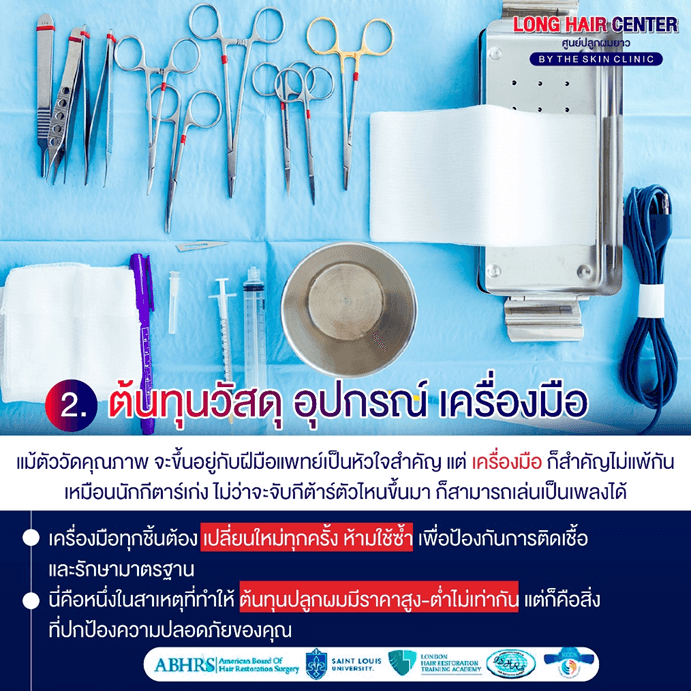 ปลูกผมราคาถูก vs ปลูกผมราคาแพง ต่างกันยังไง? เลือกแบบไหนไม่พลาด