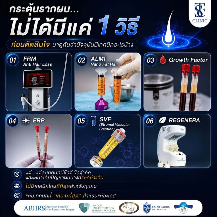 กระตุ้นรากผม... ไม่ได้มีแค่ 1 วิธี