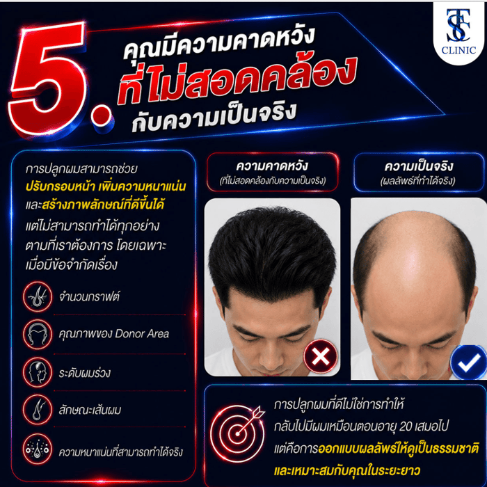 คุณมีความคาดหวัง ที่ไม่สอดคล้อง กับความเป็นจริง