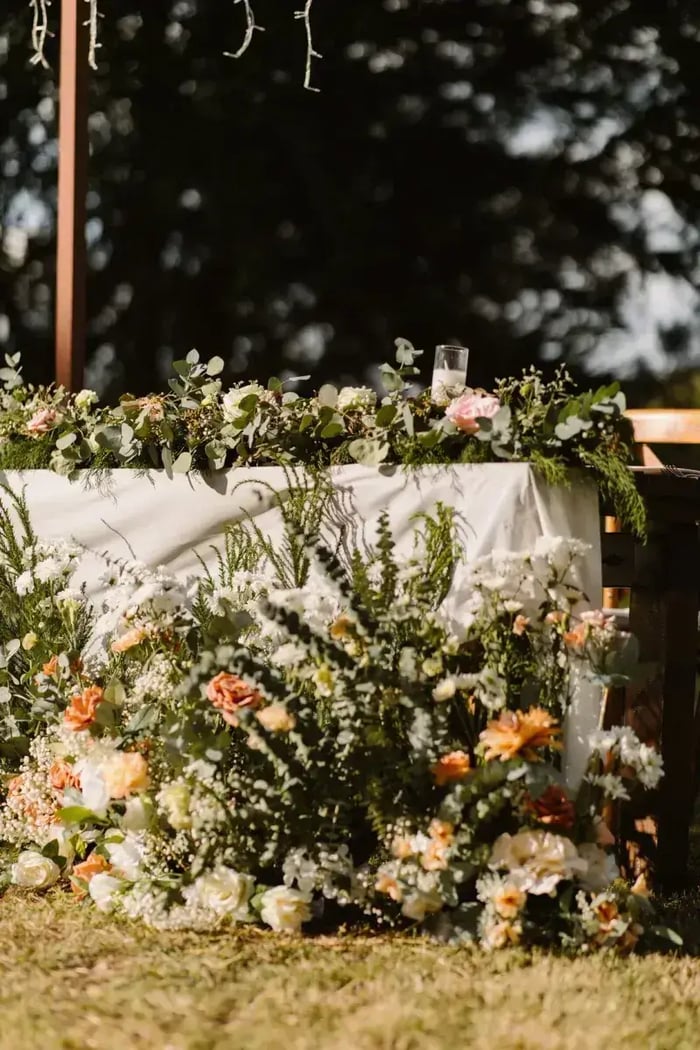 ไอเดียงานแต่งมินิมอล outdoor สุดโรแมนติก