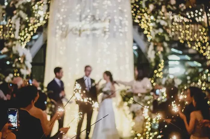 ไอเดียงานแต่งมินิมอล outdoor สุดโรแมนติก