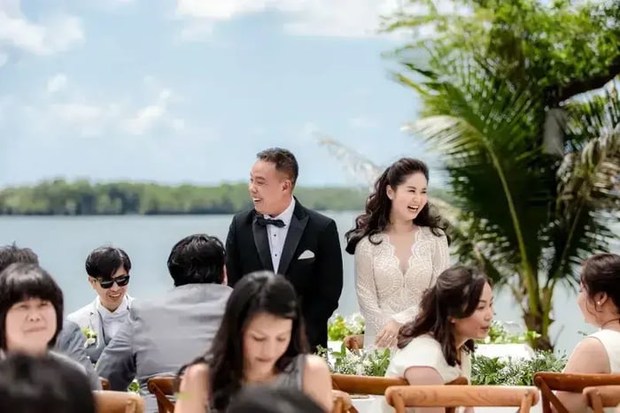 ไอเดียงานแต่งมินิมอล outdoor สุดโรแมนติก