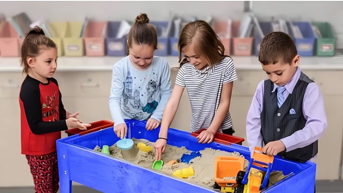 The Benefits of Sand and Water Tables for Children's Development