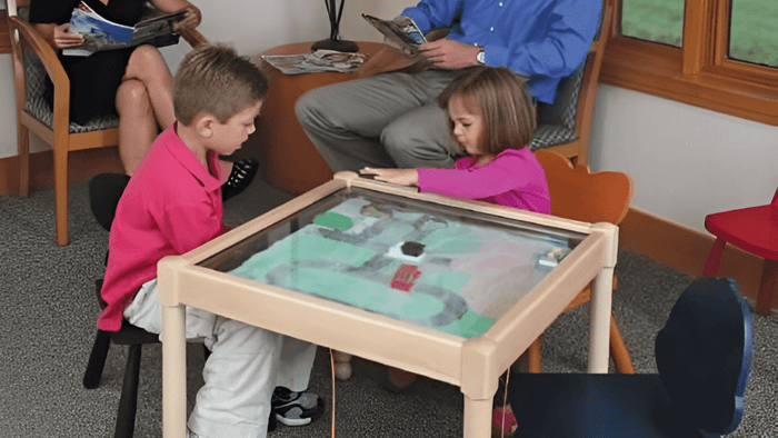 Waiting Room Magnetic Play Table