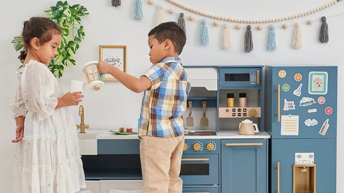 Wooden Play Kitchen