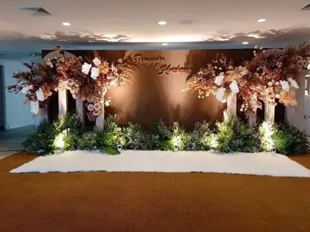  Backdrop โทนสีน้ำตาล