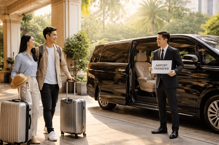 5 ข้อดี จองรถรับส่งสนามบิน (Airport Transfer) ล่วงหน้า สะดวกสบาย ไร้กังวล!