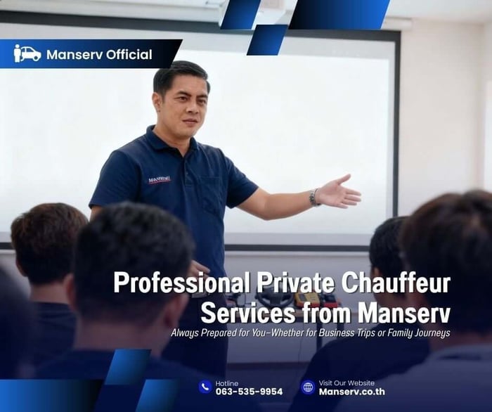Professional Private Chauffeur Services from Manserv