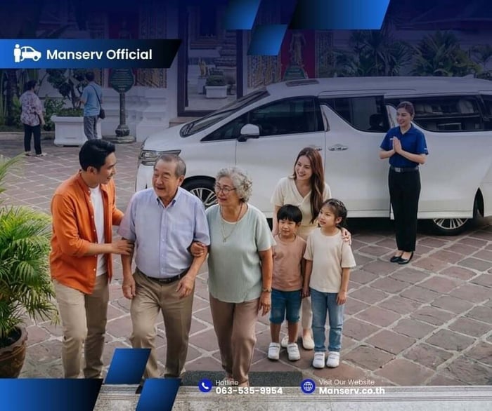 บริการพนักงานขับรถผู้บริหารจาก Manserv