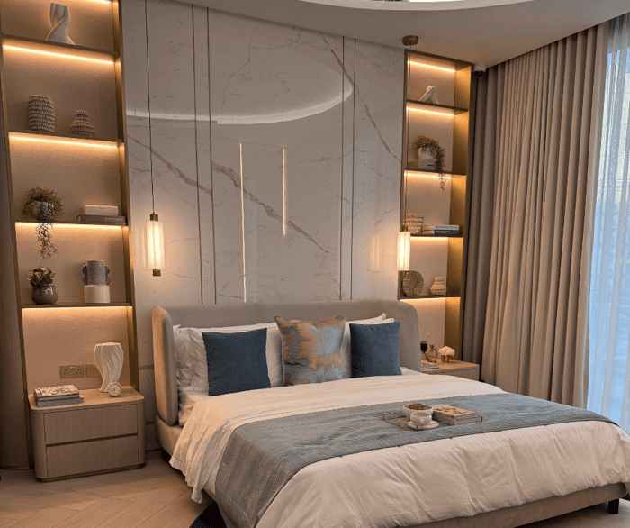 Bedroom window treatments