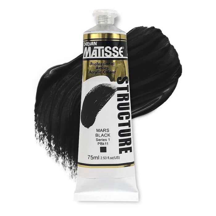 A Guide to Black Paints - Mars Black
