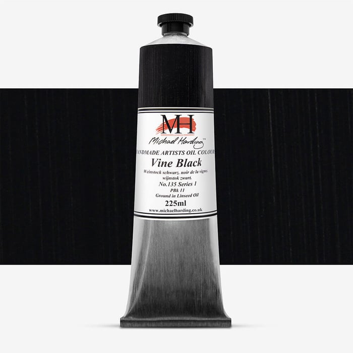 A Guide to Black Paints - Vine Black MH Oils